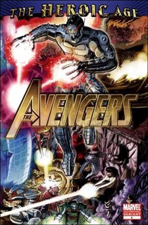 Avengers (2010) issue 4-F John Romita Jr. Wraparound Cover (2nd Printing)