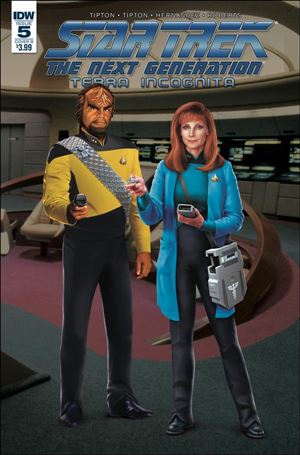 Star Trek: The Next Generation: Terra Incognita issue 5-B Photo Cover