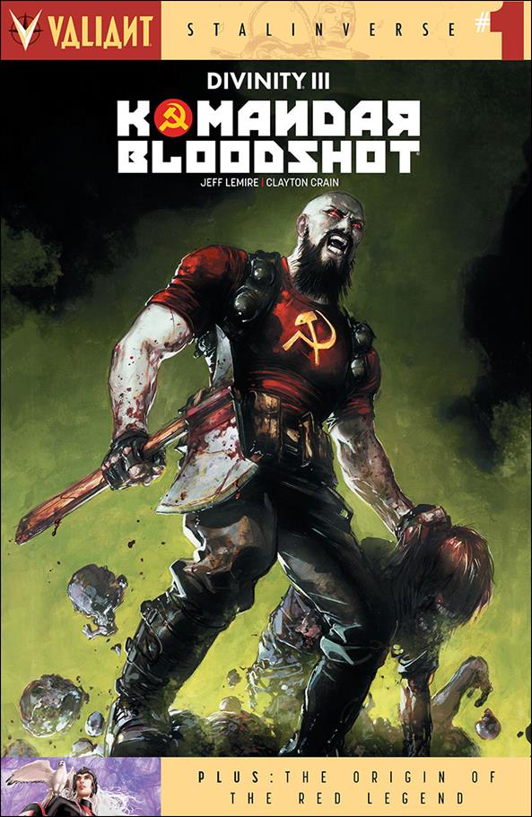 Divinity III: Komander Bloodshot issue 1 Clayton Crain Cover