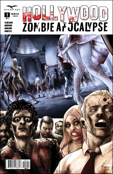 Hollywood Zombie Apocalypse issue 1-D Talent Caldwell Cover