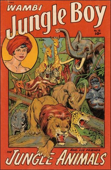 Wambi the Jungle Boy issue 16