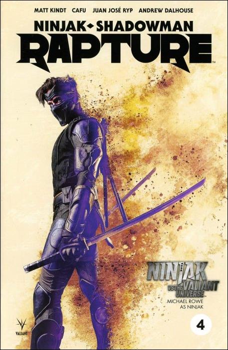 Rapture (2017) issue 4-C Ninjak vs the Valiant Universe Photo Cover