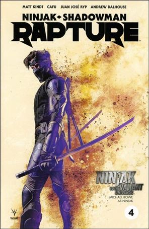 Rapture (2017) issue 4-C Ninjak vs the Valiant Universe Photo Cover
