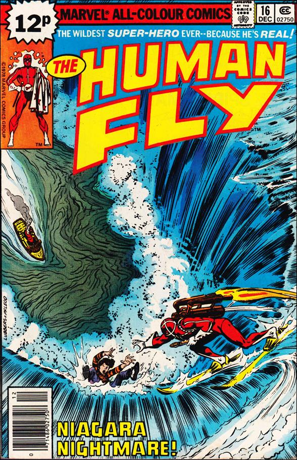 Human Fly issue 16-B UK Price Cover