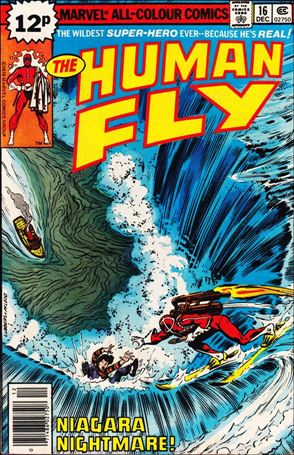 Human Fly issue 16-B UK Price Cover