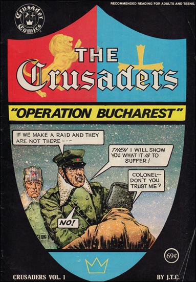 Crusaders (1974) issue 1-D 69 Cent Price Cover