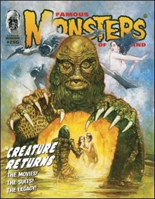 Famous Monsters of Filmland issue 266 Creature from the Black Lagoon Diamond Cover