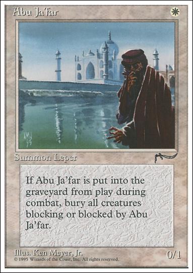 Magic the Gathering: Chronicles (Base Set) card 1 Abu Ja'far