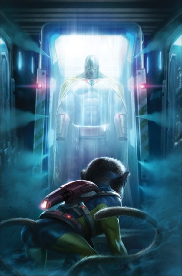 Space Ghost (2024) issue 11-K Francesco Mattina Virgin 1:15 Cardstock Cover