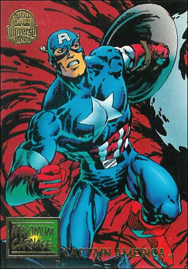 Marvel Universe: Series 5 (Base Set) card 19 Captain America