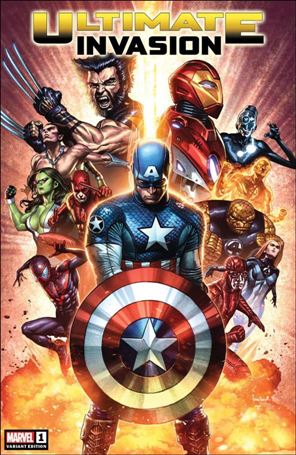 Ultimate Invasion issue 1-O Mico Suayan Big Time Collectibles Exclusive Cover 