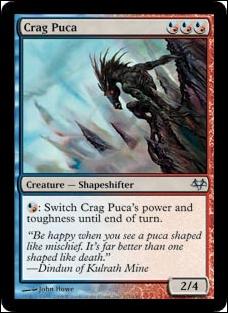 Magic the Gathering: Eventide (Base Set) card 101 Crag Puca