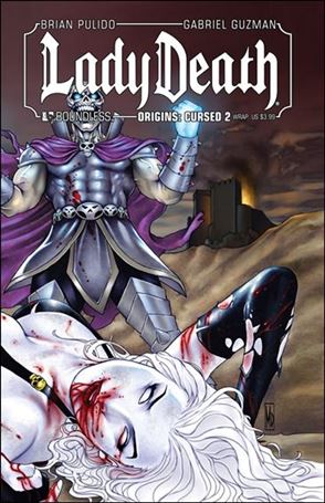 Lady Death Origins: Cursed issue 2-B Wraparound Cover