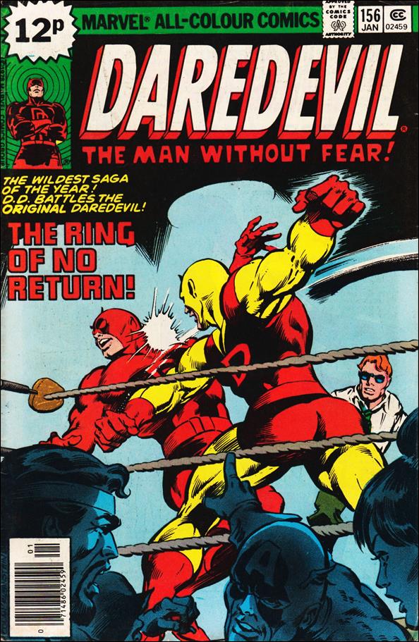 Daredevil (1964) issue 156-B UK Price Cover