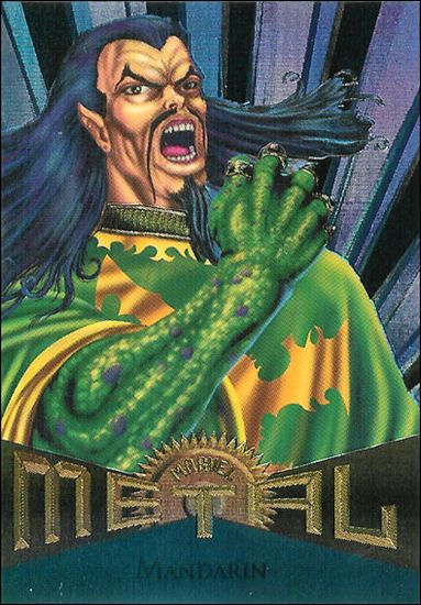 Marvel Metal (Base Set) card 24 Mandarin