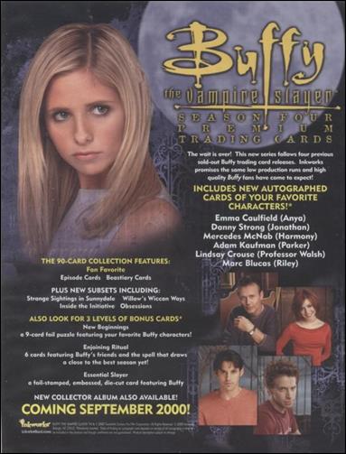Buffy the Vampire Slayer: Season Four card 7 Sell Sheet