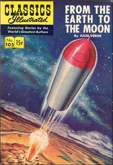 Classic Comics/Classics Illustrated issue 105-K HRN 166 w/ Grit Advertising Insert