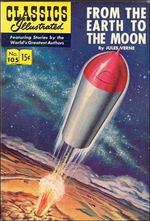 Classic Comics/Classics Illustrated issue 105-K HRN 166 w/ Grit Advertising Insert