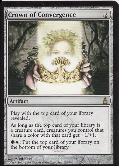 Magic the Gathering: Ravnica (Base Set)  card 258 Crown of Convergence