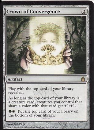 Magic the Gathering: Ravnica (Base Set)  card 258 Crown of Convergence