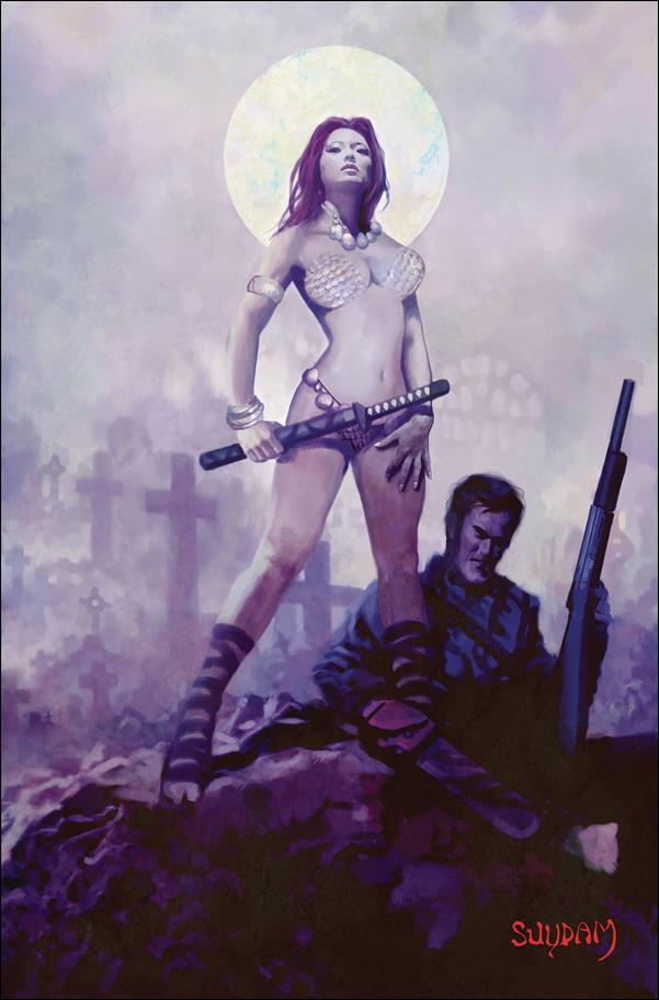 Die!namite Lives! issue 3-F Arthur Suydam Non-Zombie Virgin Cover