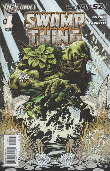 Swamp Thing (2011) issue 1-C Grey Cover (3rd Printing)