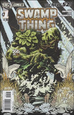 Swamp Thing (2011) issue 1-C Grey Cover (3rd Printing)