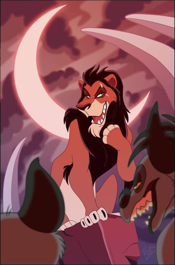 Disney Villains: Scar issue 3-M Trish Forstner 1:20 Virgin Cover