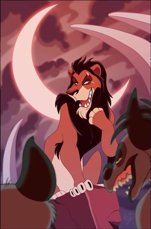 Disney Villains: Scar issue 3-M Trish Forstner 1:20 Virgin Cover