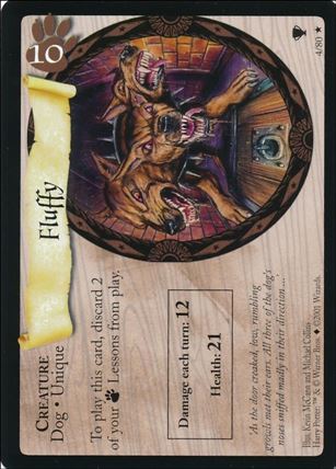Harry Potter: Quidditch Cup (Base Set) card 4 Fluffy