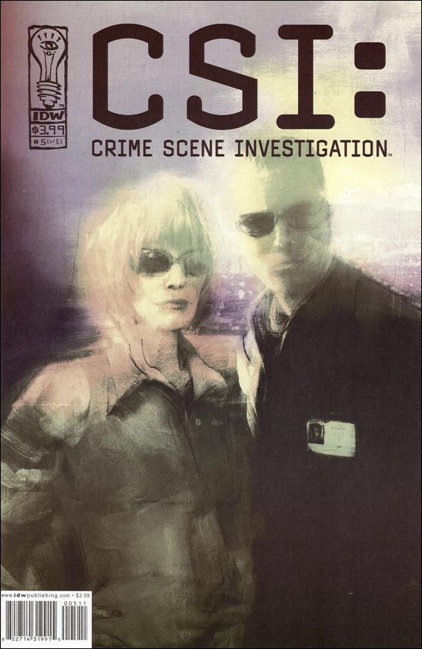 CSI: Crime Scene Investigation issue 5 Art Cover