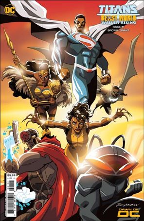 Titans: Beast World - Waller Rising issue 1-C Jerry Gaylord Cardstock Cover