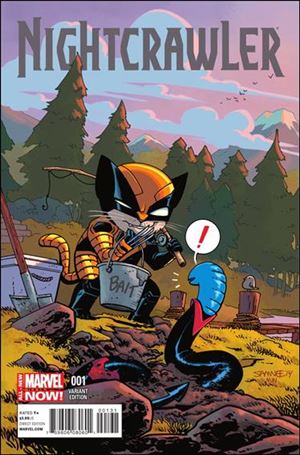 Nightcrawler (2014) issue 1-C Chris Samnee Animal Cover