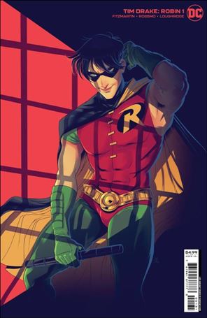 Tim Drake: Robin issue 1-D Sweeney Boo 1:25 Debut Era Cardstock Cover
