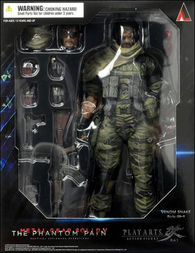 Metal Gear Solid V: The Phantom Pain (Play Arts ~ Kai)  figure 2 Venom Snake