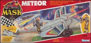 M.A.S.K.  (Vehicle and Figure Sets) figure 21 Meteor (w/ Ace Riker)