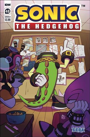 Sonic the Hedgehog (2018) issue 48-B Abby Bulmer Cover
