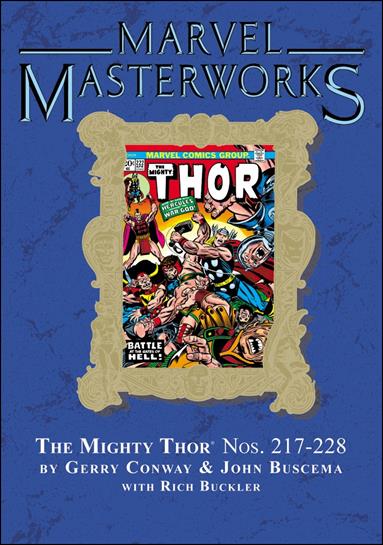 Marvel Masterworks: The Mighty Thor issue 13-B Marble Dust Jacket Vol 213