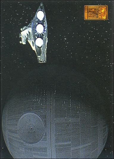 Star Wars Trilogy Collection (Base Set) card 12 Vader Interrogates Princess Leia