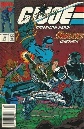 G.I. Joe: A Real American Hero issue 132-C Australian Price Cover