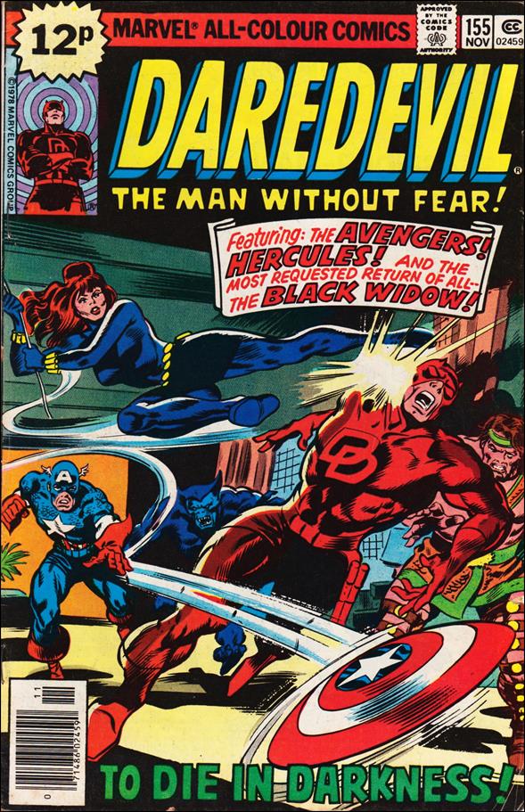 Daredevil (1964) issue 155-B UK Price Cover