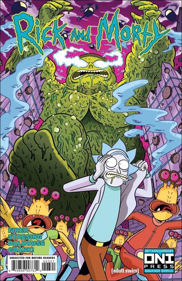 Rick and Morty (2023) issue 3-B Marc Ellerby Cover
