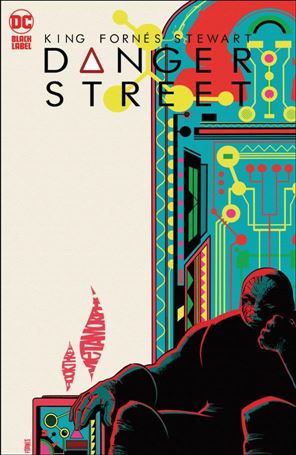 Danger Street issue 3 Jorge Fornés Cover