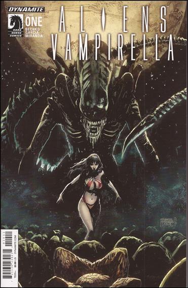 Vampirella/Aliens issue 1 Gabriel Hardman Standard Cover