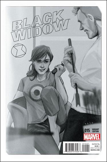 Black Widow (2014) issue 15-B Hawkeye Cover