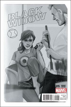 Black Widow (2014) issue 15-B Hawkeye Cover