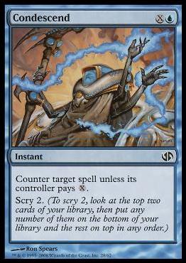 Magic the Gathering: Duel Decks: Jace vs. Chandra (Base Set) card 28 Condescend