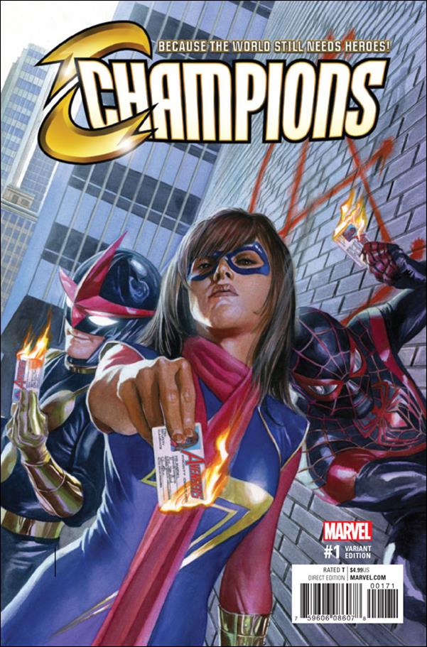 Champions (2016) issue 1-C Alex Ross 1:100 Cover