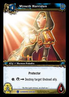 World of Warcraft: Heroes of Azeroth (Base Set) card 224 Wyneth Harridan
