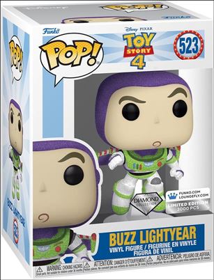 POP! Disney figure 523-B Buzz Lightyear (Diamond) Loungefly Exclusive
